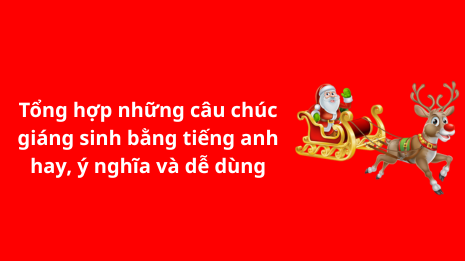 chuc-giang-sinh-bang-tieng-anh